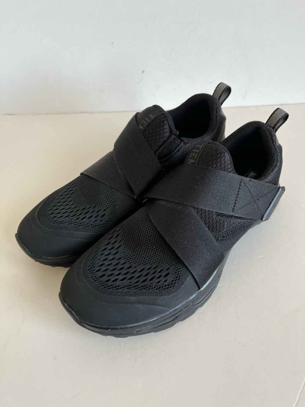 TIEM Women's Slipstream black Cycling Sneakers with SPD Cleats Size 9 - Picture 11 of 11